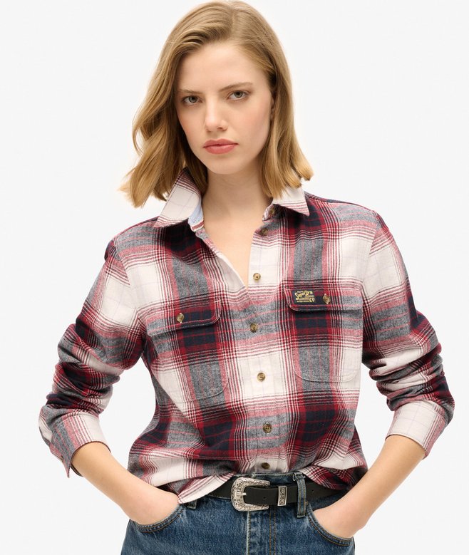 Lumberjack Check Flannel Shirt