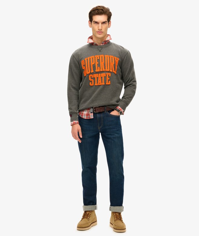 Vintage Athletic Crew Neck Sweatshirt