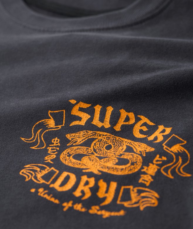 Biker Rock Graphic Loose T-Shirt