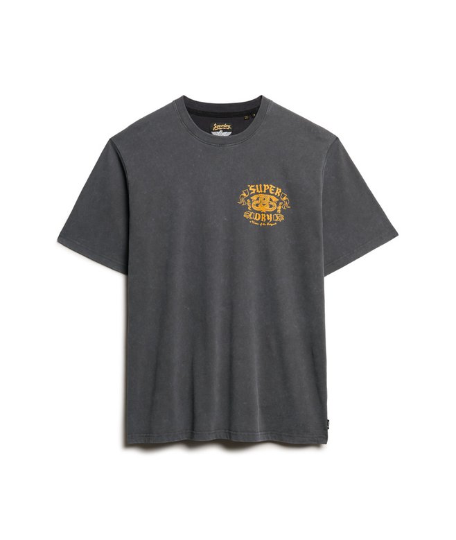 Biker Rock Graphic Loose T-Shirt