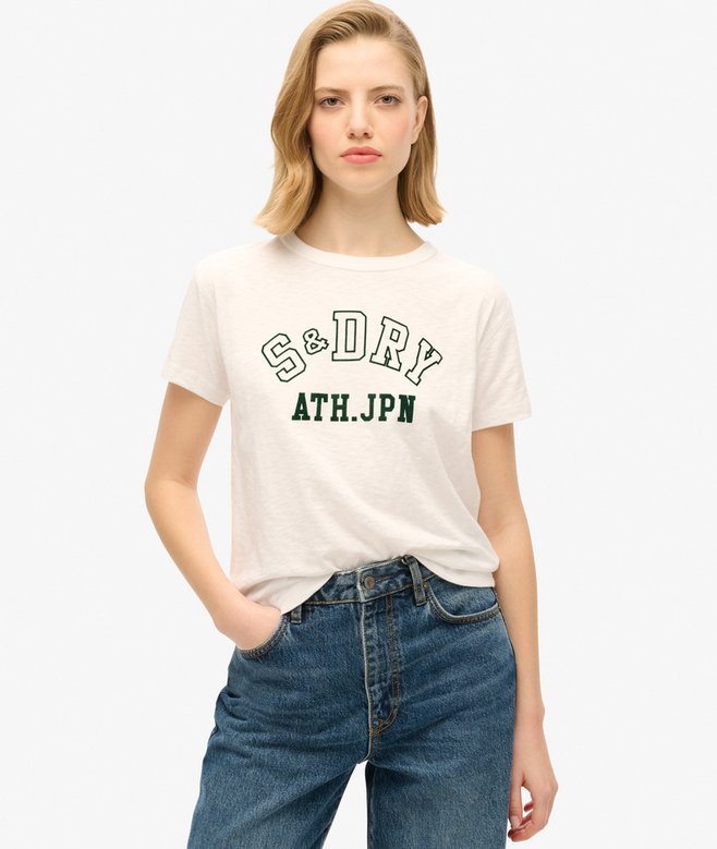 Athletic Essentials Graphic Fitted T-Shirt