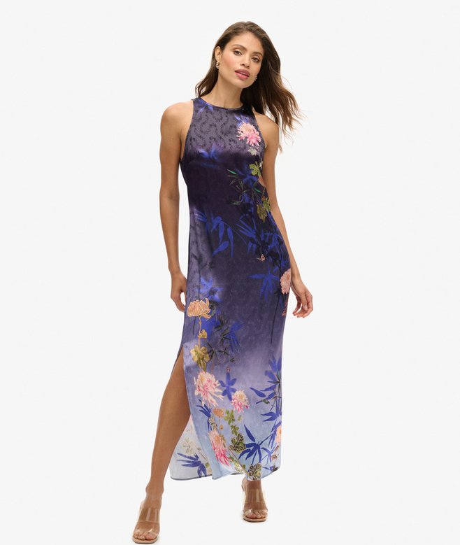 chinese dress ladies Amazon.com: QUOPLMAM Japanese Koi Fish Print Women's Maxi Dress Summer  Casual Loose Elegant Long Dress : Clothing, Shoes & Jewelry main image 0