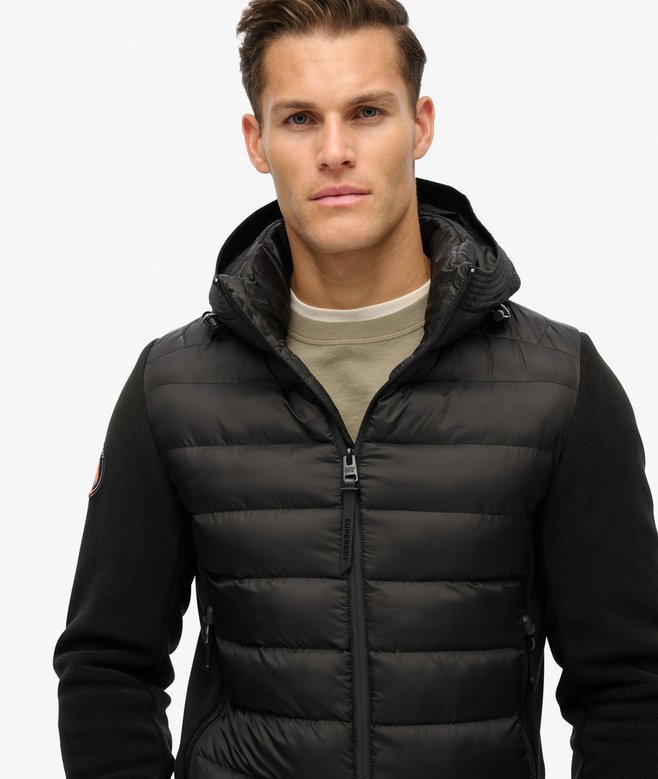Hooded Storm Fleece Bomber