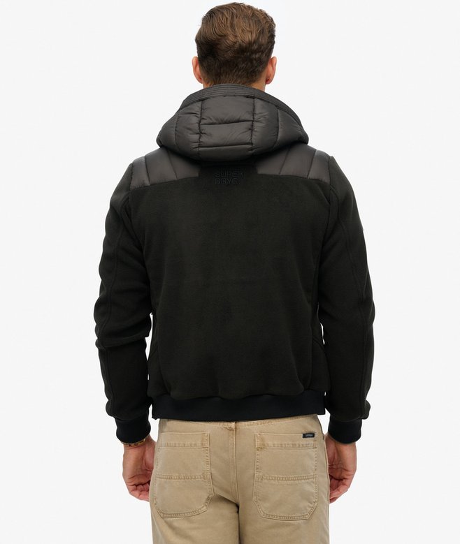 Hooded Storm Fleece Bomber