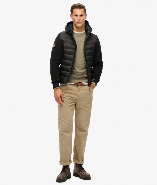 Hooded Storm Fleece Bomber