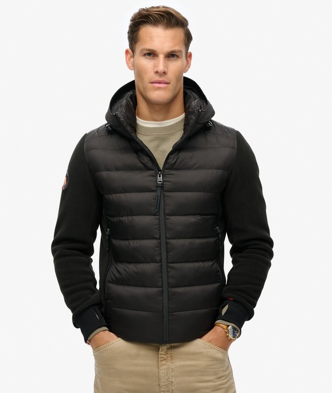 Hooded Storm Fleece Bomber