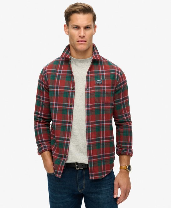 Long Sleeve Cotton Lumberjack Shirt