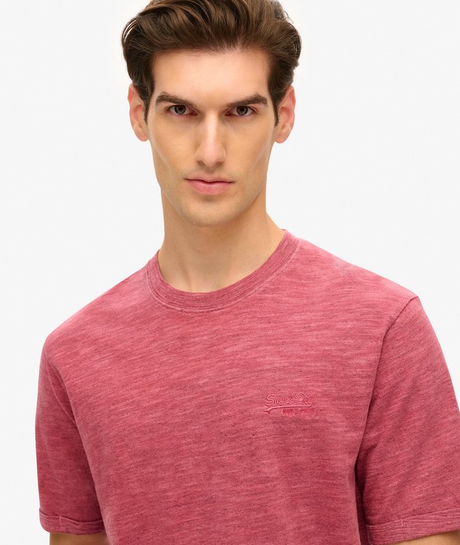 Over-Dyed Slub Marl T-Shirt