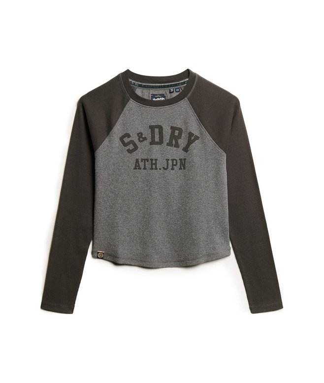 Athletic Essentials Rib Slim Long Sleeve Top