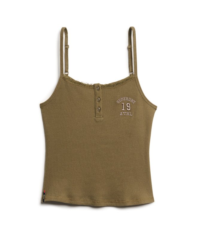 Athletic Essentials Graphic Button Cami
