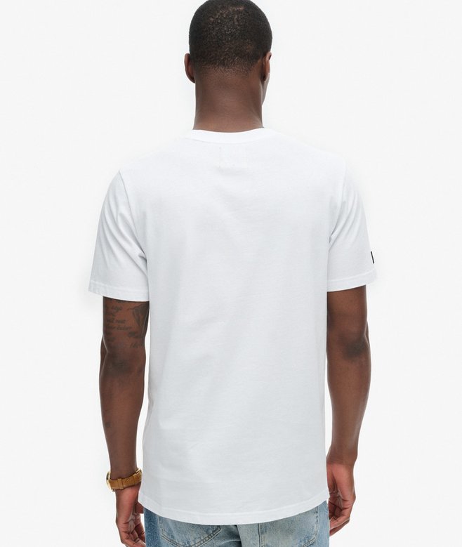 Embossed Logo Graphic T-Shirt