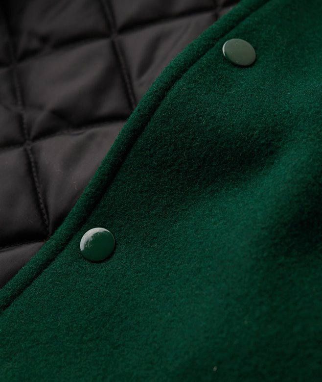 Varsity Wool Bomber Jacket