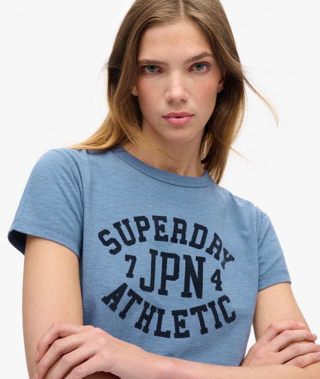 Athletic Essentials Graphic Fitted T-Shirt