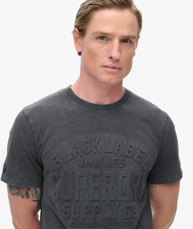 Embossed Logo Graphic T-Shirt