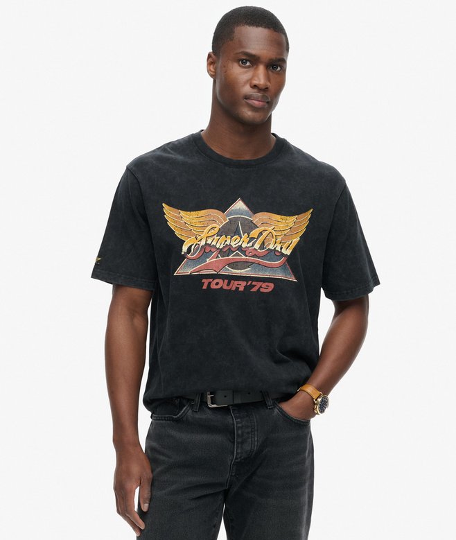 70s Rock Graphic Band T-Shirt
