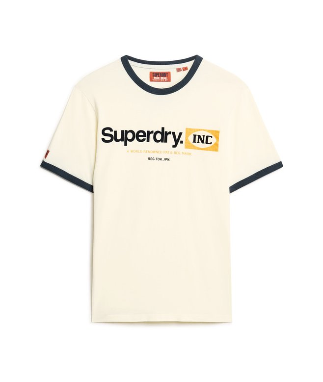 Core Logo Ringer Workwear Graphic T-Shirt