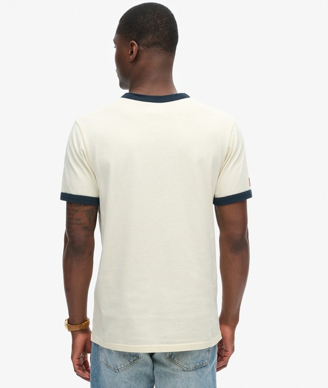 Core Logo Ringer Workwear Graphic T-Shirt
