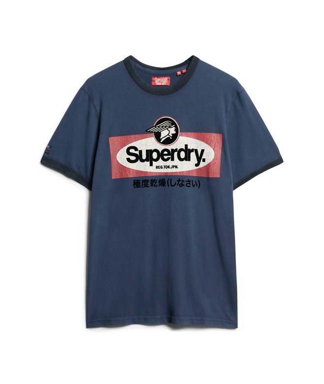 Core Logo Ringer Workwear Graphic T-Shirt