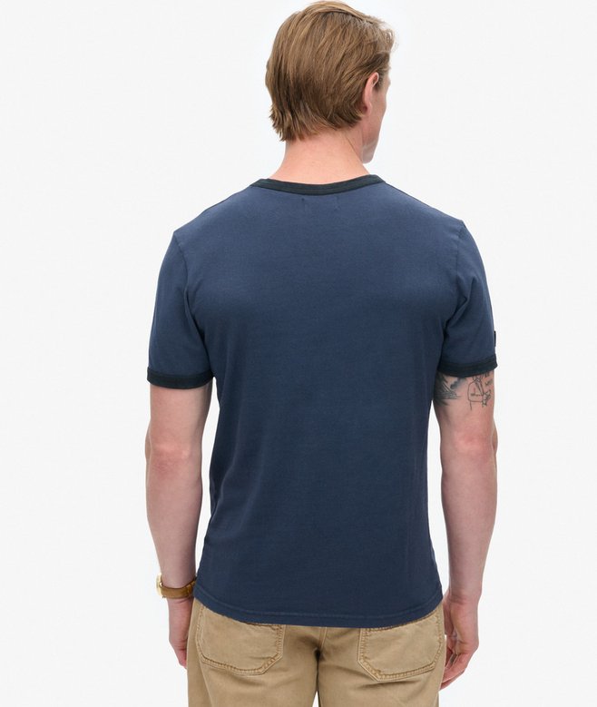 Core Logo Ringer Workwear Graphic T-Shirt