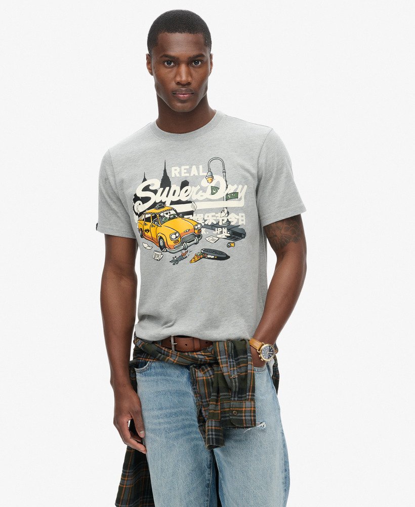 Superdry★クラシック グラフィック ロゴ☆Tシャツ Superdry Men's Classic Graphic Logo T Shirt