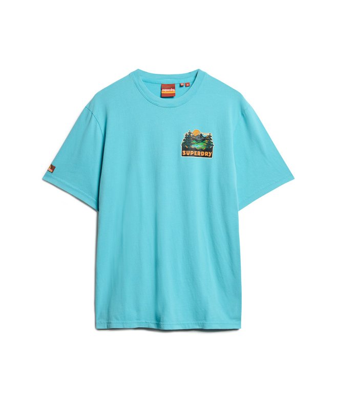 Travel Postcard Chest Print T-Shirt