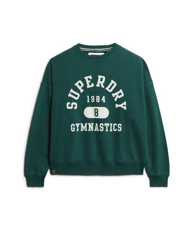 Athletic Essentials Oversized Printed Sweatshirt