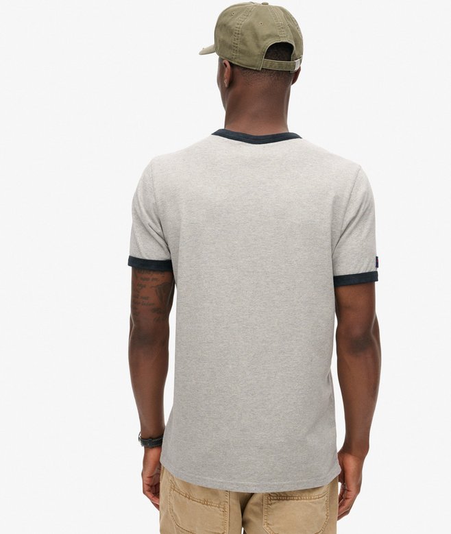 Core Logo Ringer Workwear Graphic T-Shirt