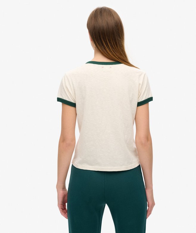 Athletic Essentials Ringer Fitted T-Shirt
