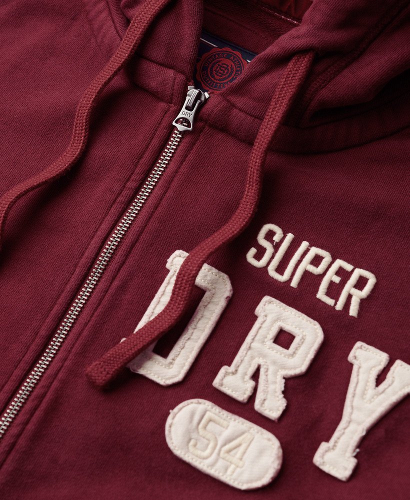 Sweat Zippé Harvard Vintage Pour Homme - Taille S - Noir - Marque Ouray - Coupe Classique