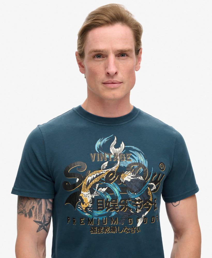 Superdry★ロス・グラフィック ロゴ☆メンズＴシャツ Mens Superdry Graphic Limited Edition Cotton T-Shirt NEW | eBay