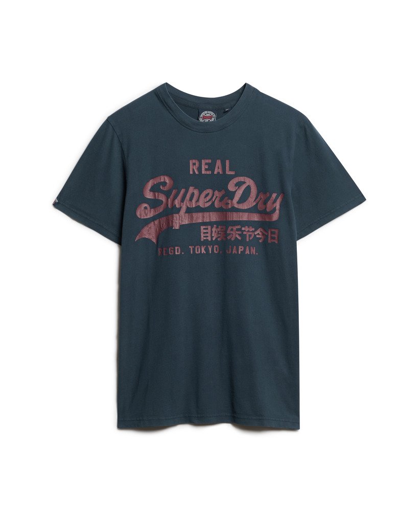 Superdry★クラシック グラフィック ロゴ☆Tシャツ mens Vintage Logo Graphic T-Shirt in Eclipse Navy | Superdry US