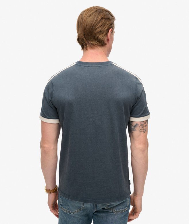 Essential Logo Retro Striped T-Shirt