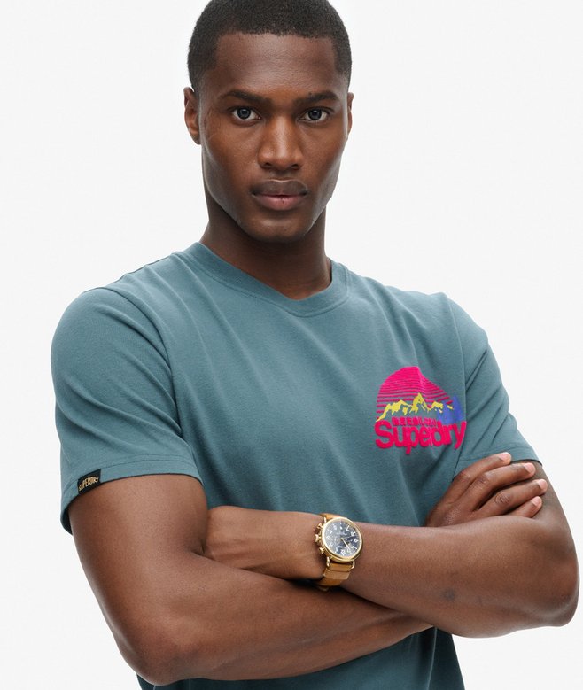 Great Outdoor Chest Graphic T-Shirt