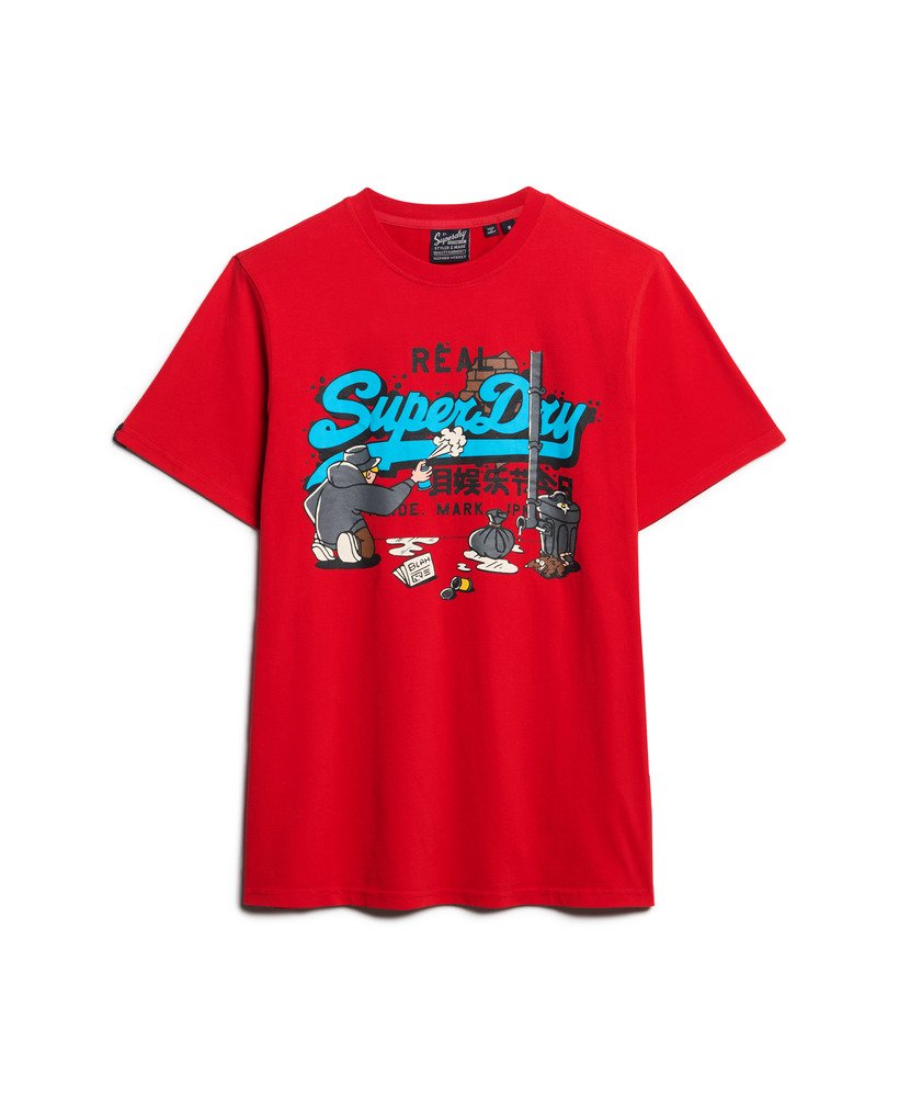 Superdry★ロス・グラフィック ロゴ☆メンズＴシャツ Mens Superdry Graphic Limited Edition Cotton T-Shirt NEW | eBay