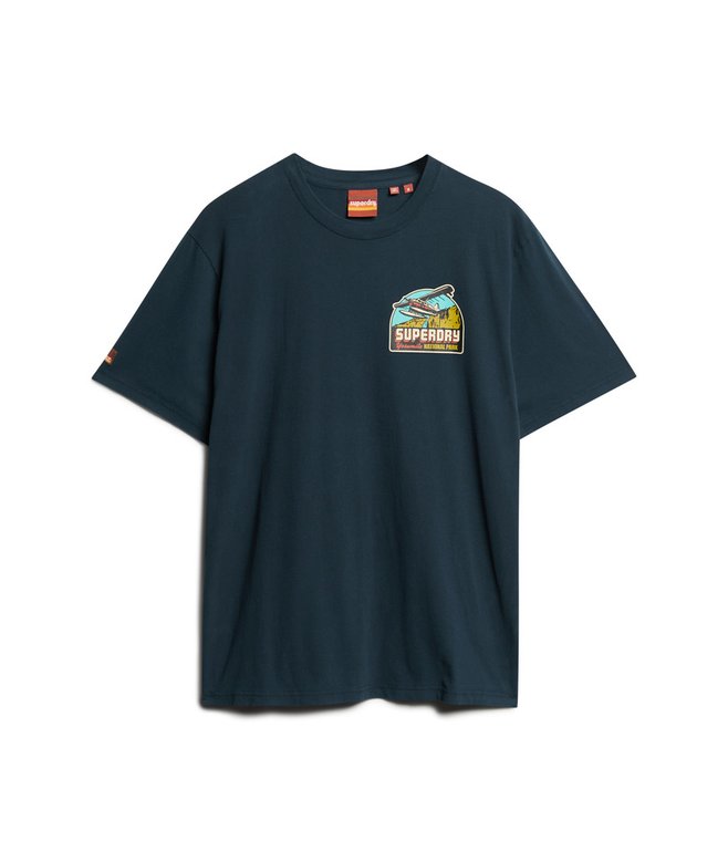 Travel Postcard Chest Print T-Shirt