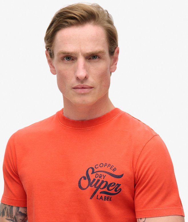 Copper Label Chest Graphic T-Shirt