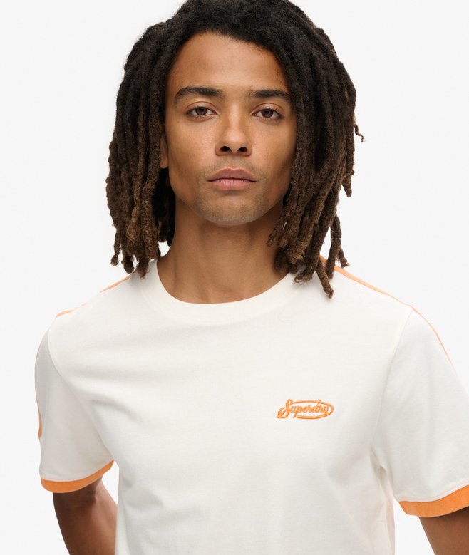 Essential Logo Retro Striped T-Shirt