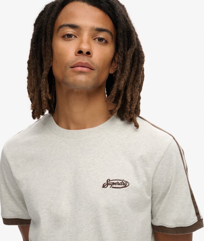 Essential Logo Retro Striped T-Shirt