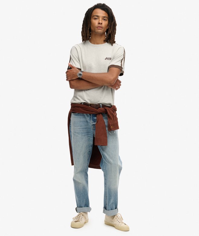 Essential Logo Retro Striped T-Shirt