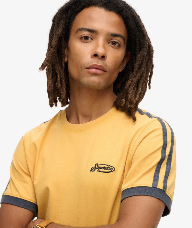 Essential Logo Retro Striped T-Shirt