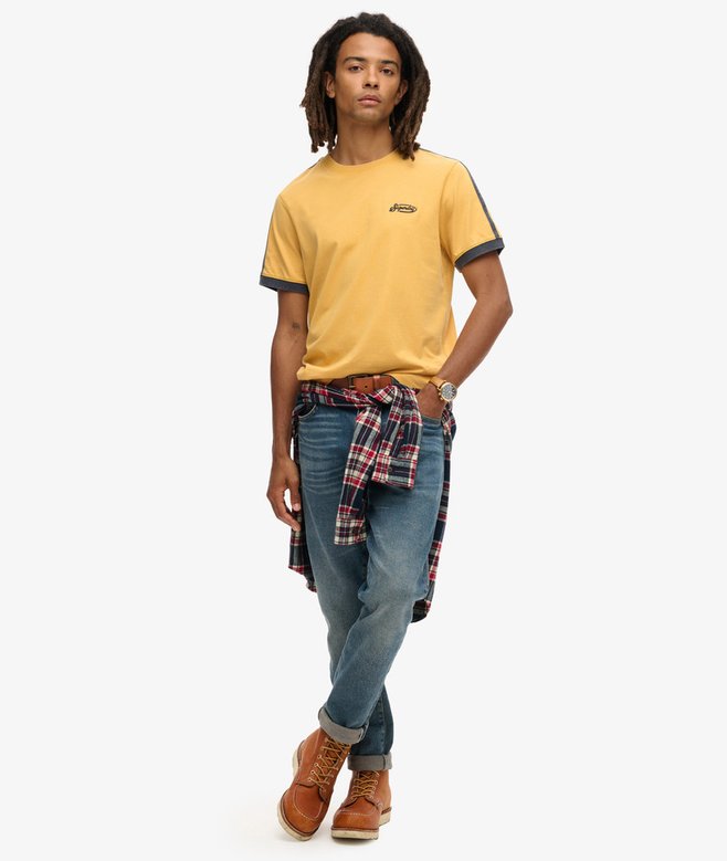 Essential Logo Retro Striped T-Shirt