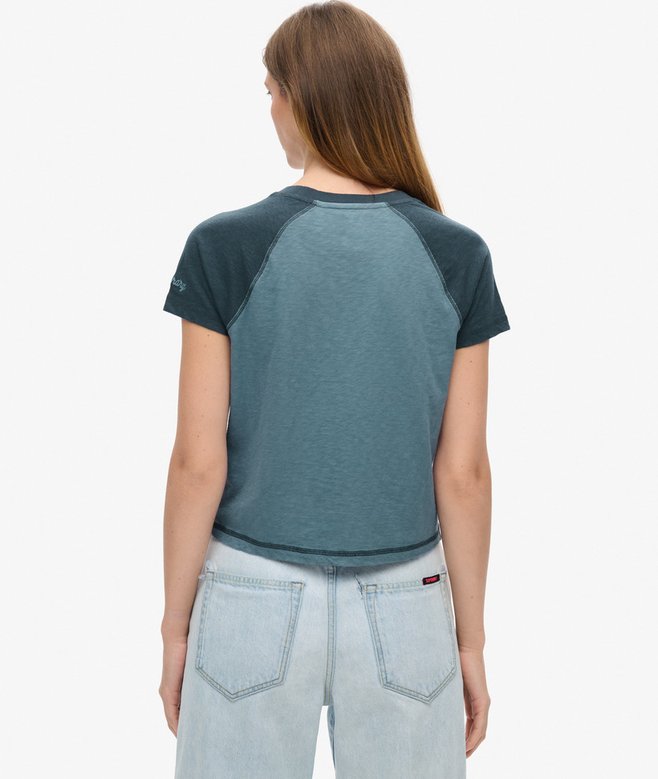 Athletic Essentials Raglan Fitted T-Shirt