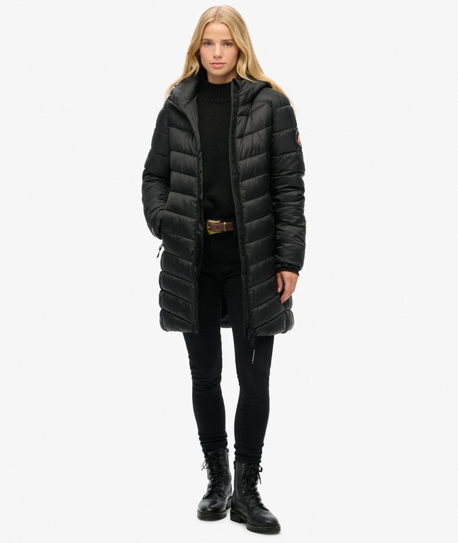 Hooded Fuji Mid Padded Coat