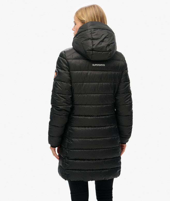 Hooded Fuji Mid Padded Coat