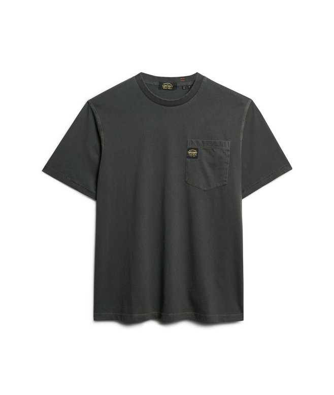 Contrast Stitch Pocket T-Shirt