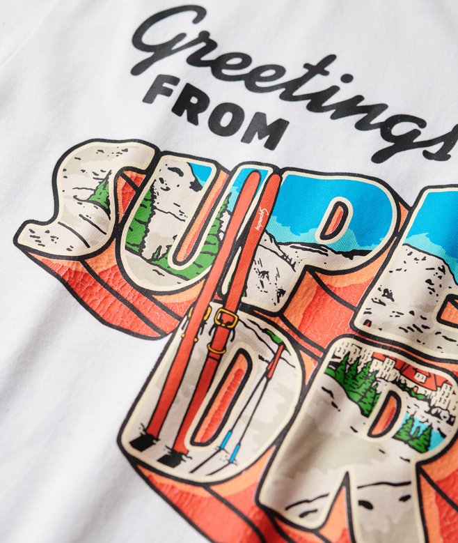 Travel Postcard Graphic T-Shirt