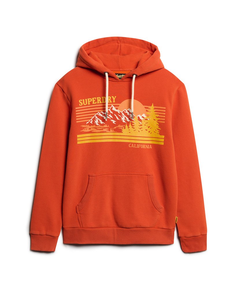 【Superdry】Superdry CL Great Outdoors グラフィック パーカー Sweatshirt À Capuche Homme Cl Great Outdoors Graphic