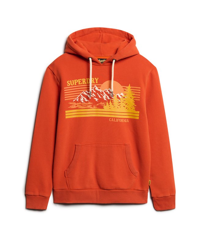 Outdoor Graphic Stripe Hoodie