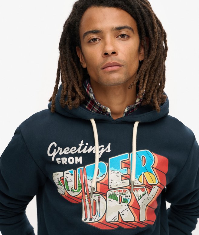 Travel Postcard Graphic Hoodie (1) 5 out of 5 stars, 1 reviews More Colours Available Price £29.99 Price reduced from £59.99 to You Save 50%