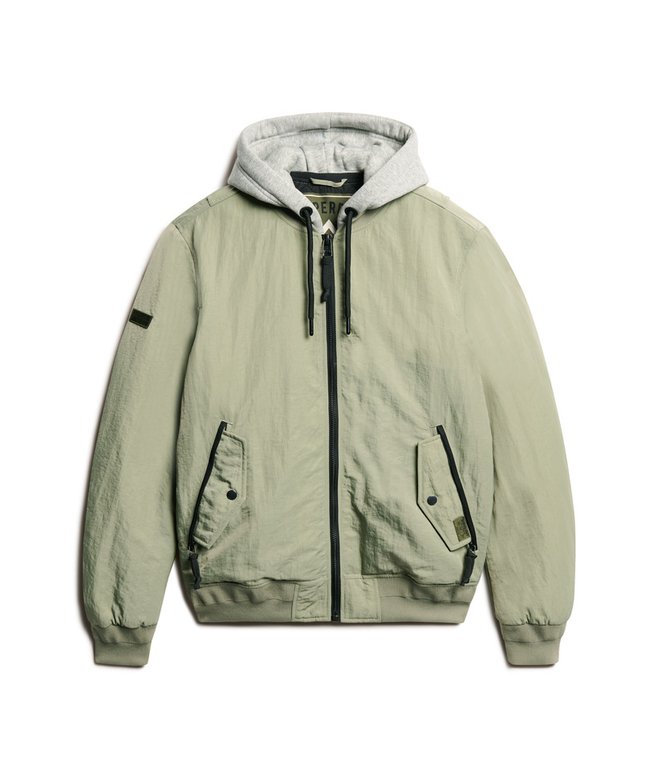 Military Hooded MA1 Jacket